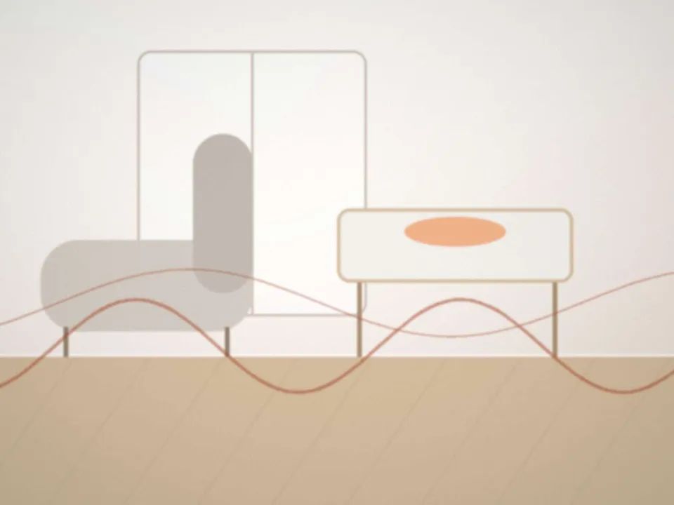 Le coin bébé, avec table à langer et fauteuil