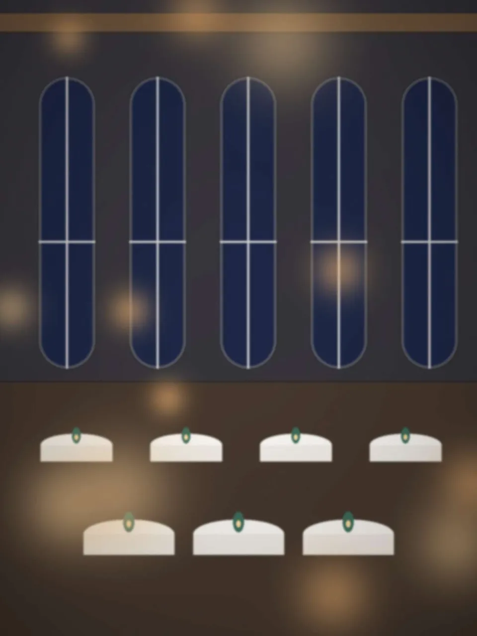 Grande salle illuminée pendant une soirée dansante
