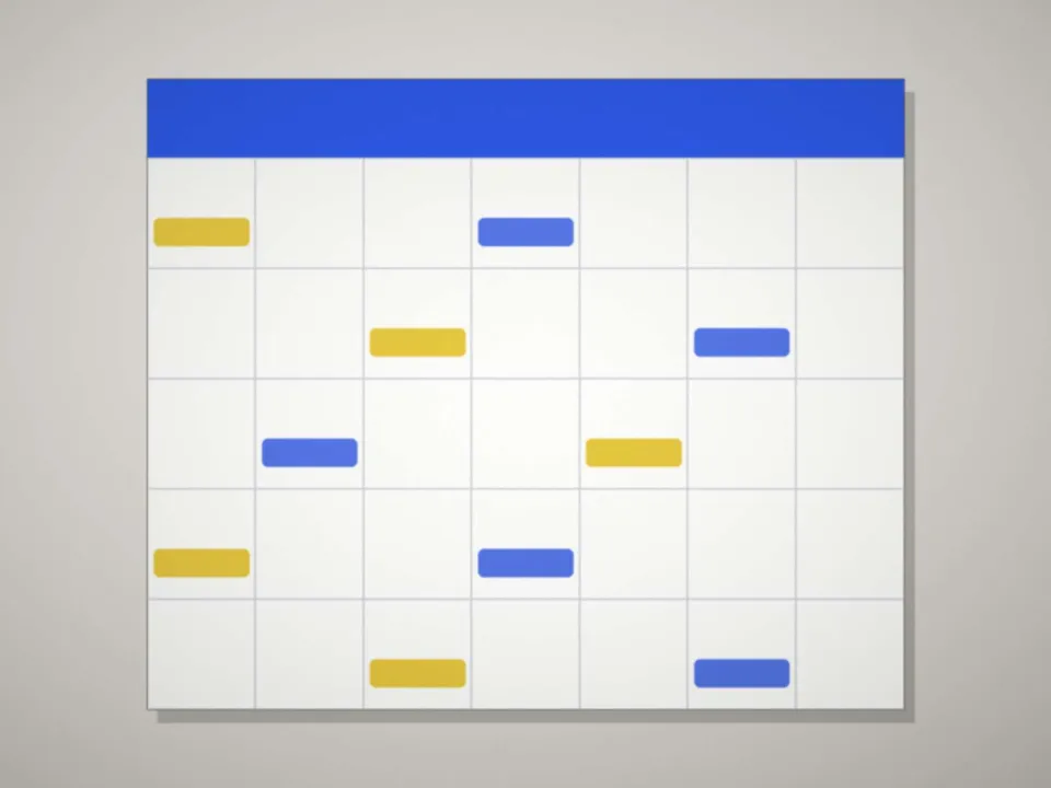 Planning de transports réguliers posé sur le bureau de régulation