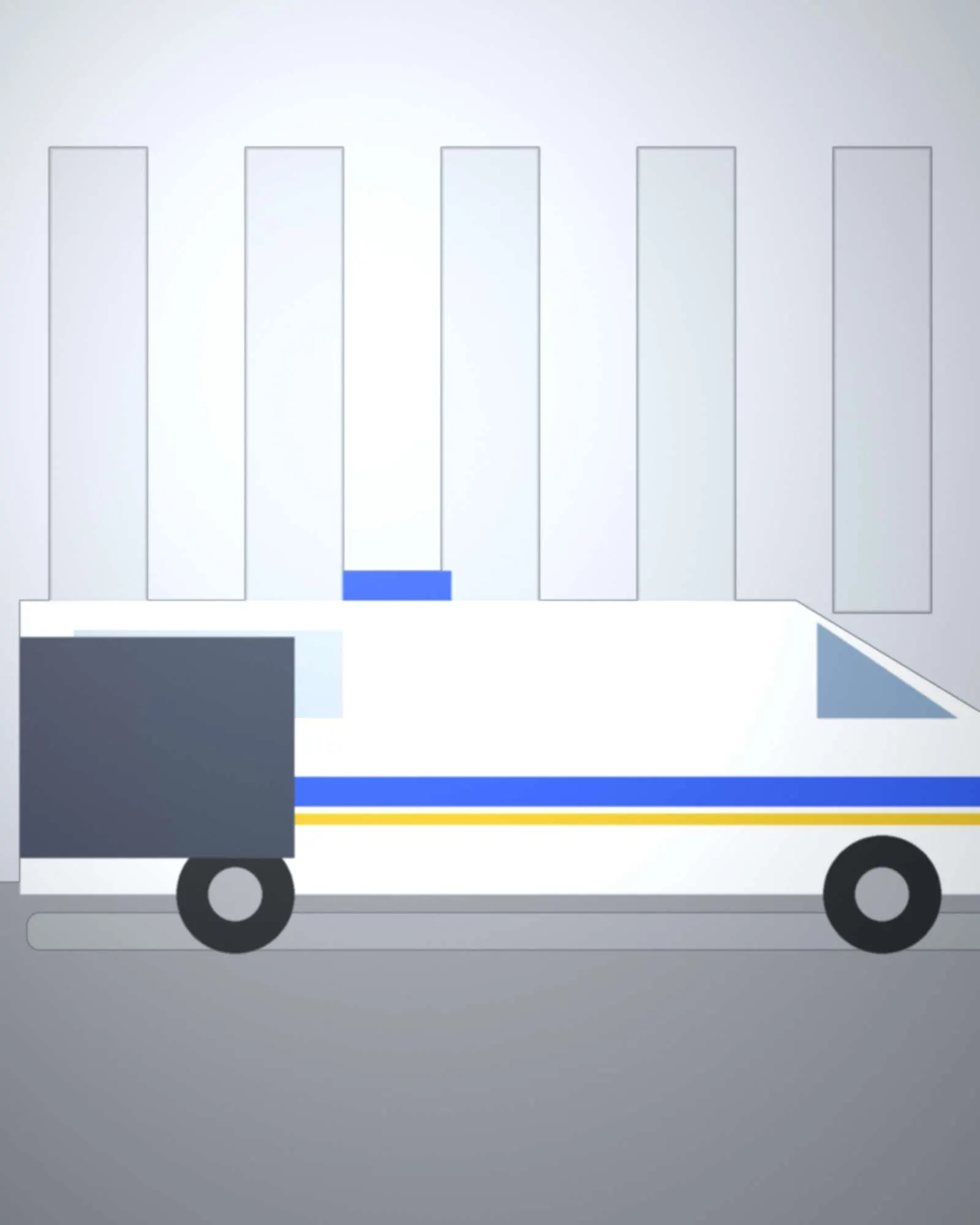 Aperçu du modèle de site Trajet — Ambulance pour ambulance