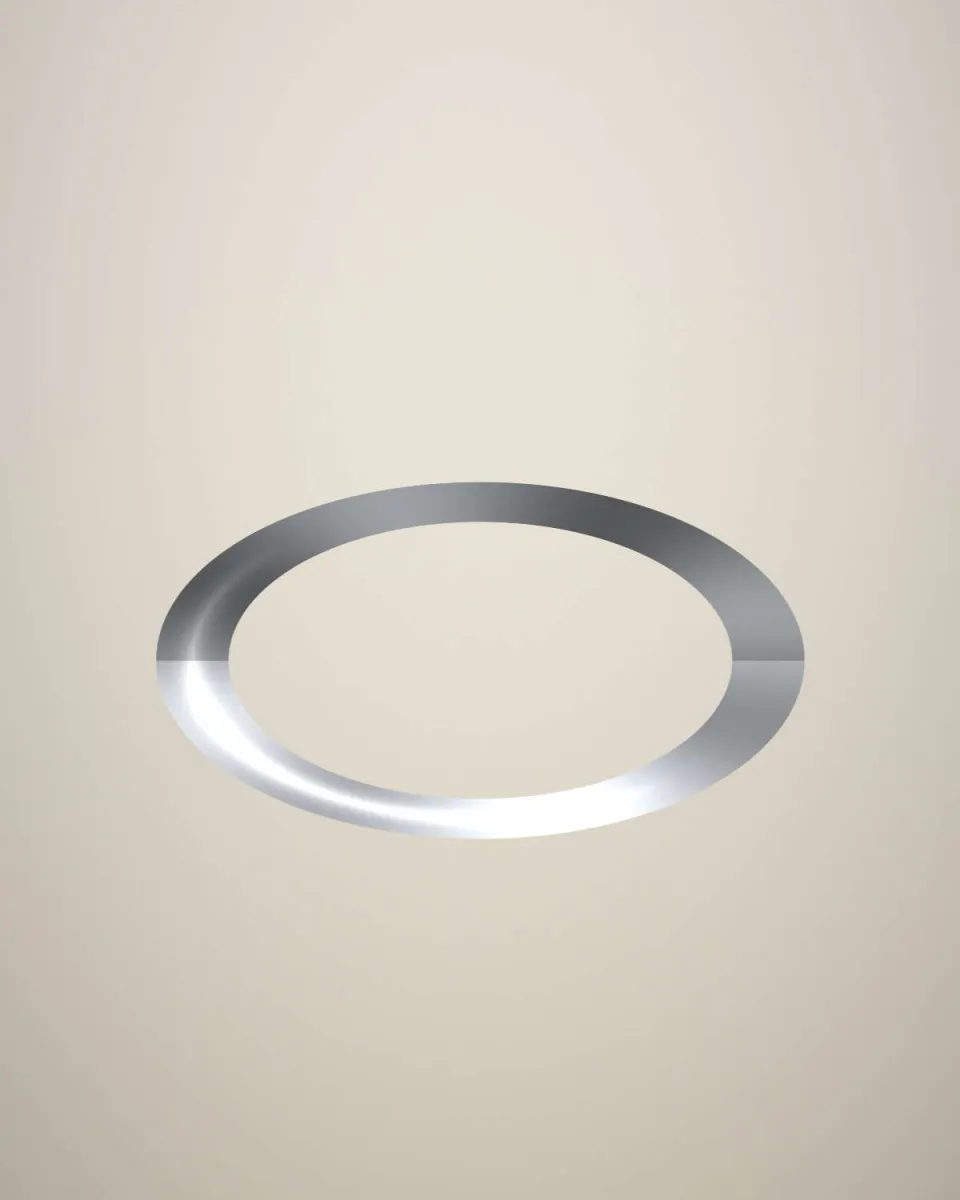 Bracelet jonc en argent gravé à la main