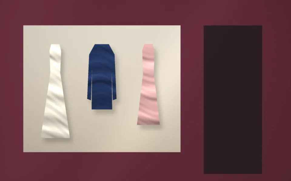La devanture de l’atelier de couture un matin