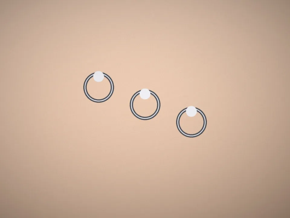 Piercings d'oreille en titane, bijoux de première pose