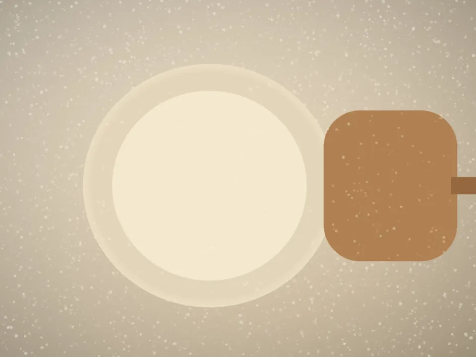 Disque de pâte étiré à la main à côté de la pelle en bois