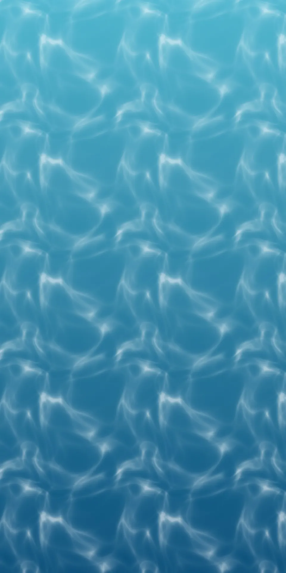 Surface de l'eau traversée de reflets de lumière
