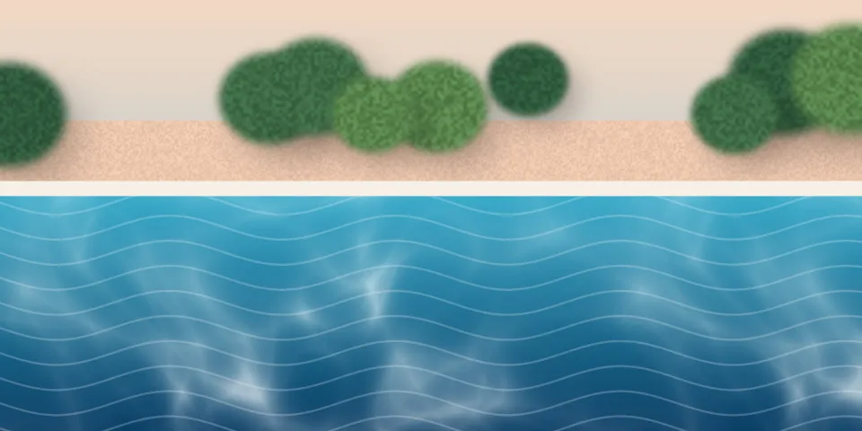 Piscine entretenue, eau limpide au soleil