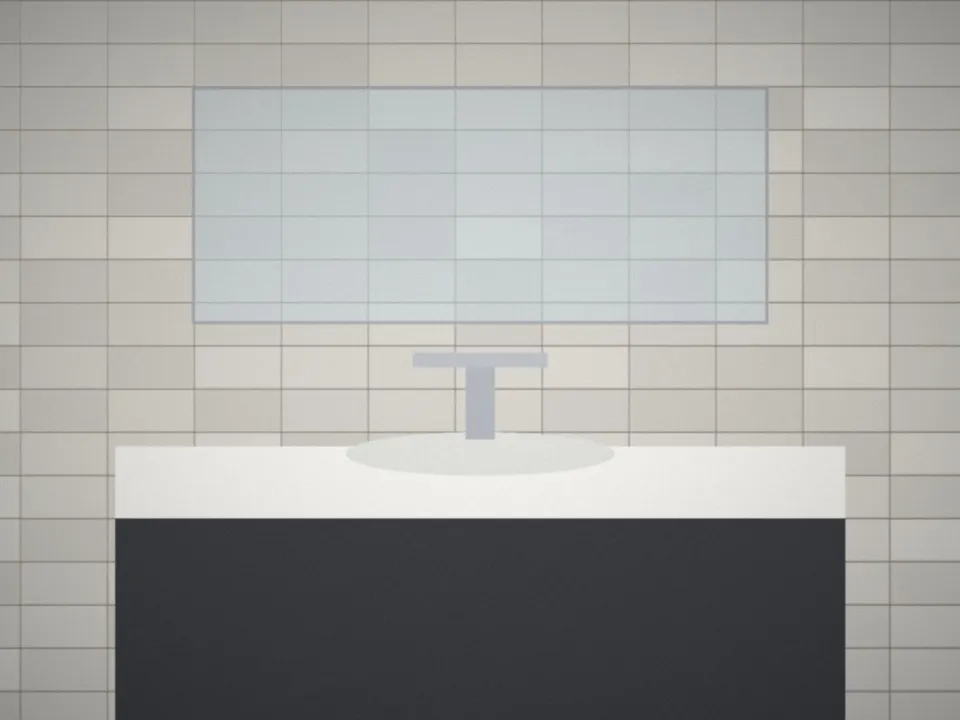 Salle de bain terminée