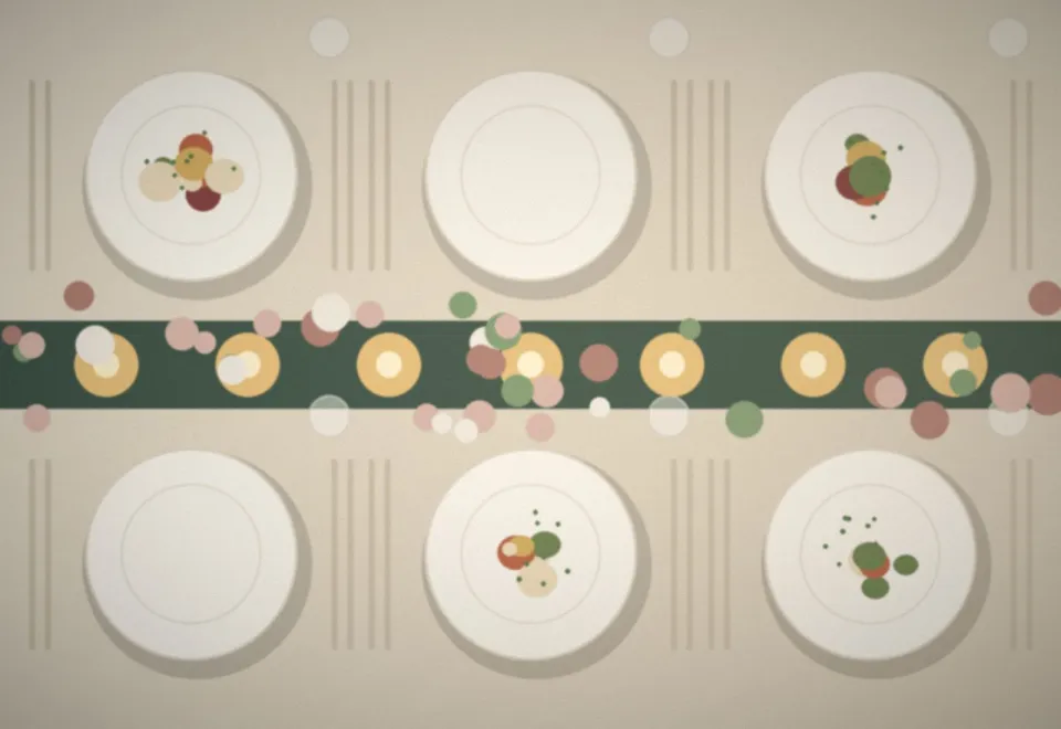 Table d'honneur, nappage lin et fleurs des champs