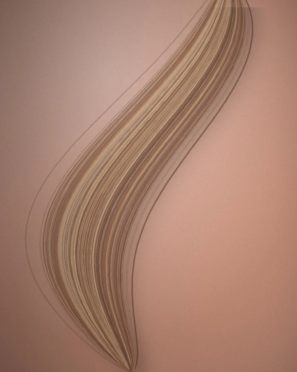 Chignon bas de mariée, vue de dos