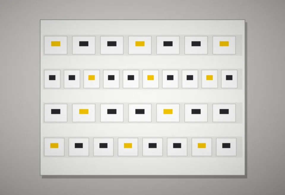 Après : Tableau des années 70 remplacé et repéré
