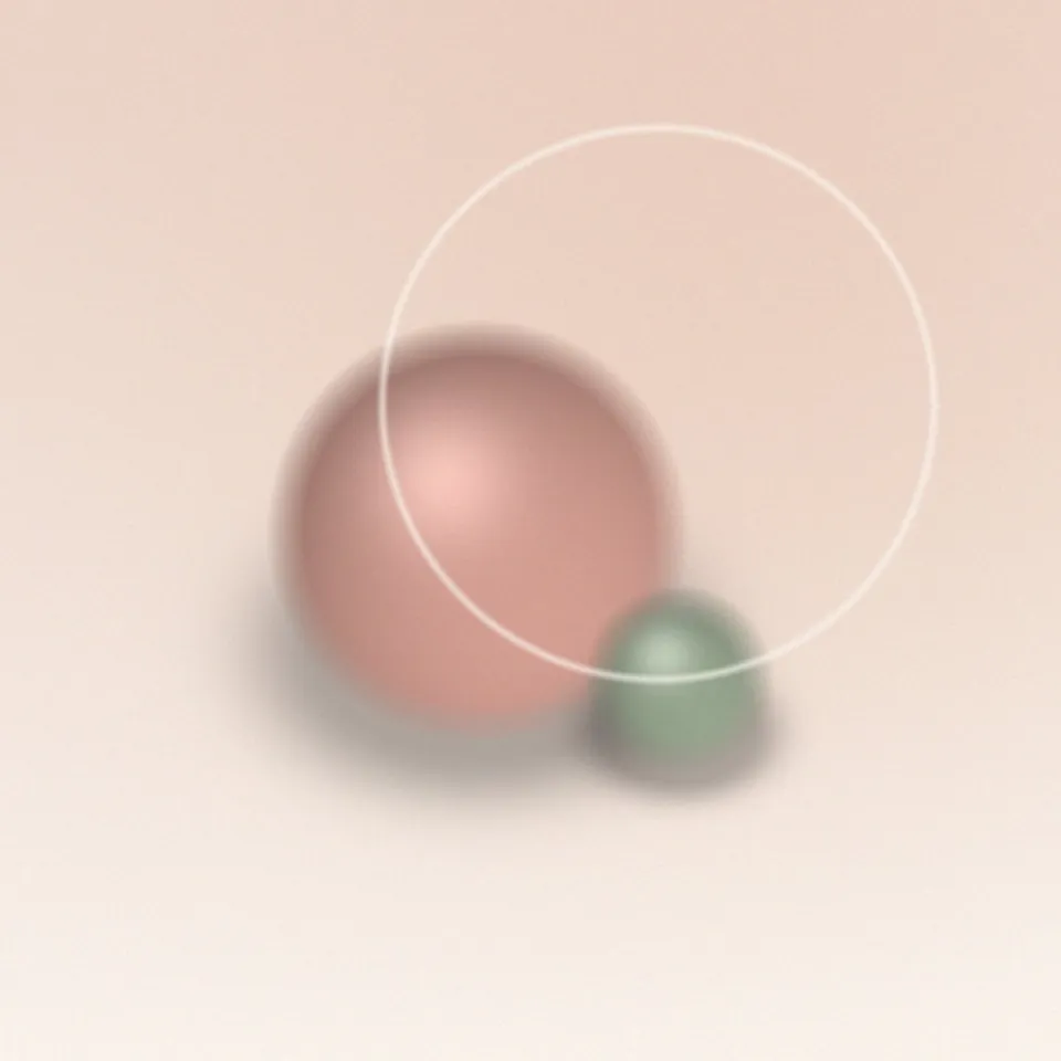 Accessoires de beauté du regard sur fond rosé