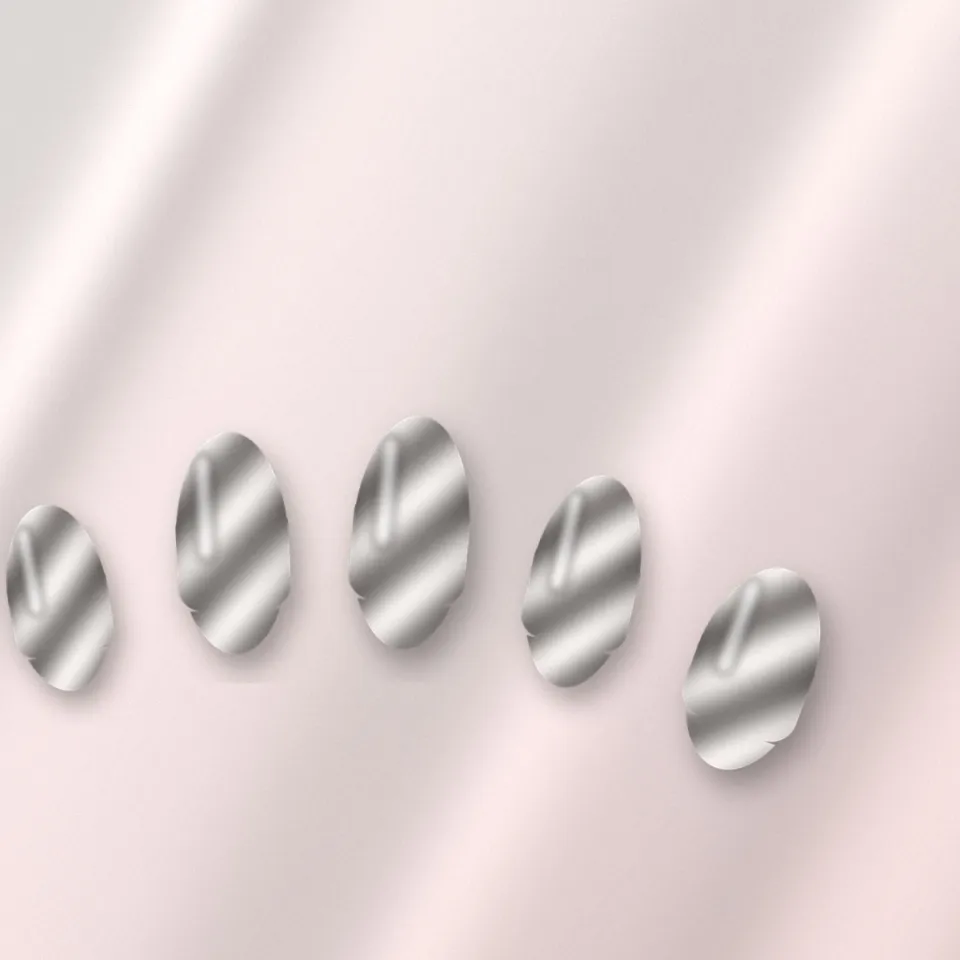 Chrome nacré sur lait