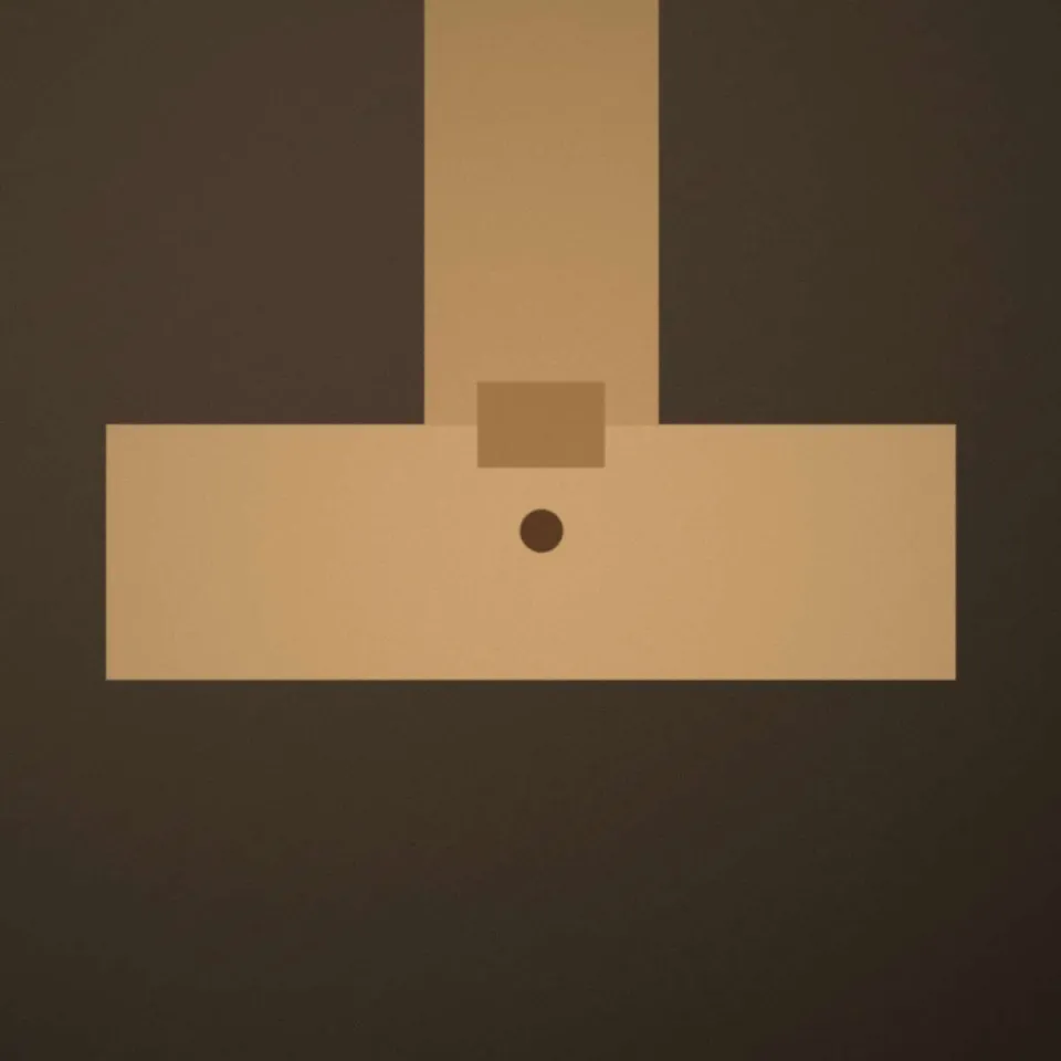 Détail d'un tenon taillé à la main