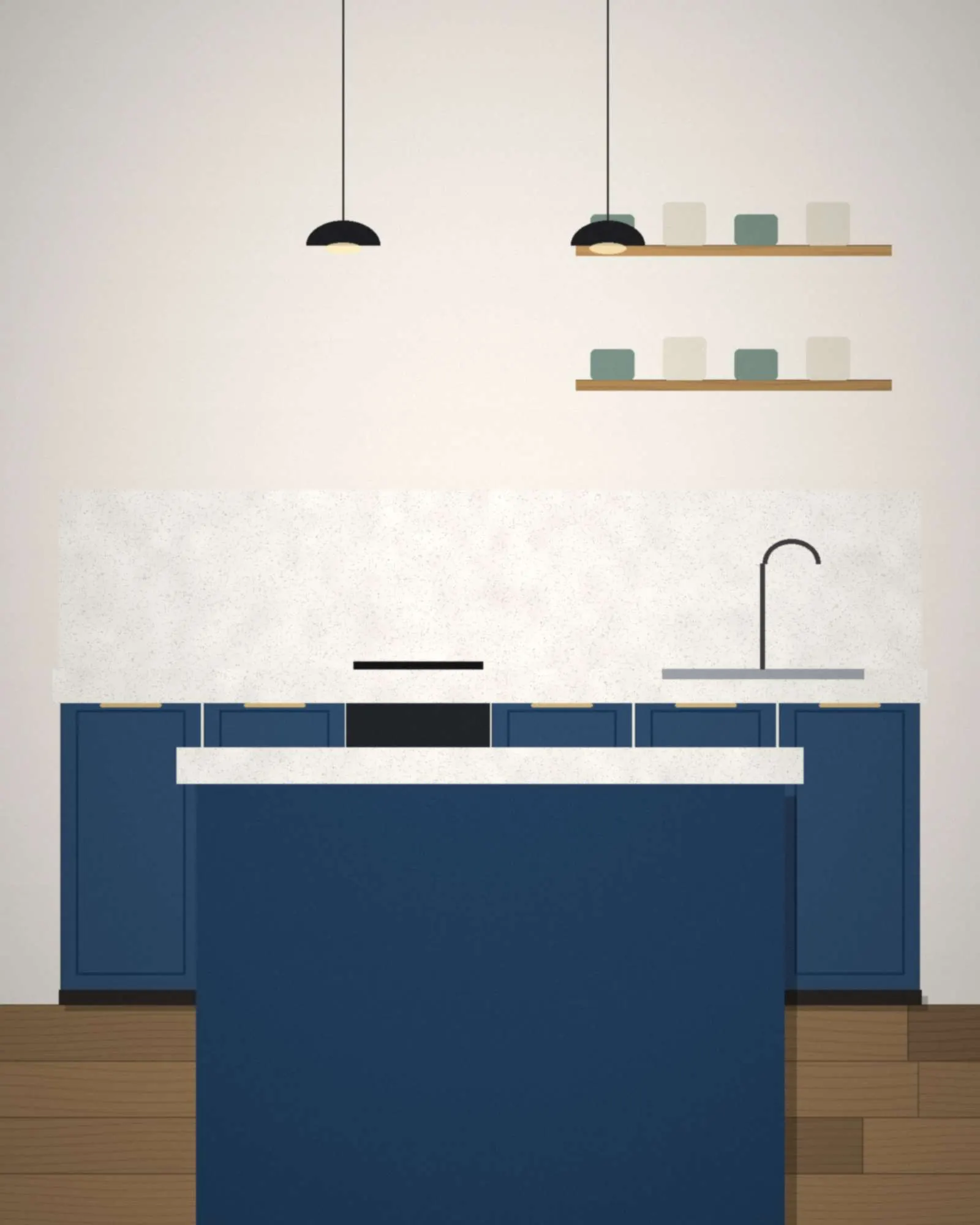 Aperçu du modèle de site Atelier — Cuisiniste pour cuisiniste