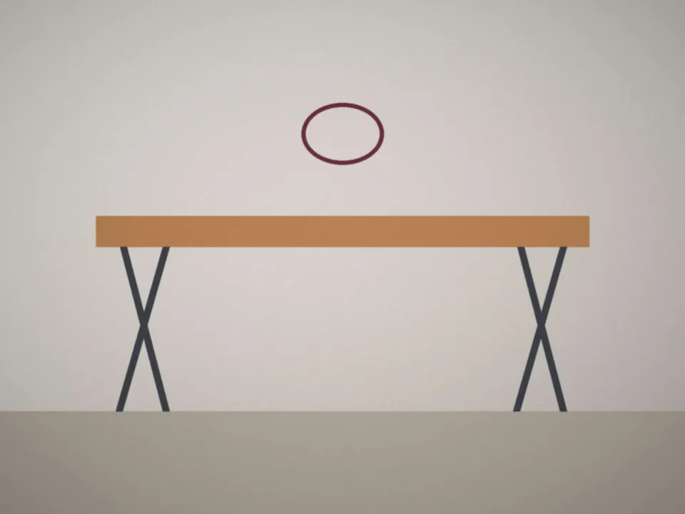 Table de salle à manger à piètement en acier