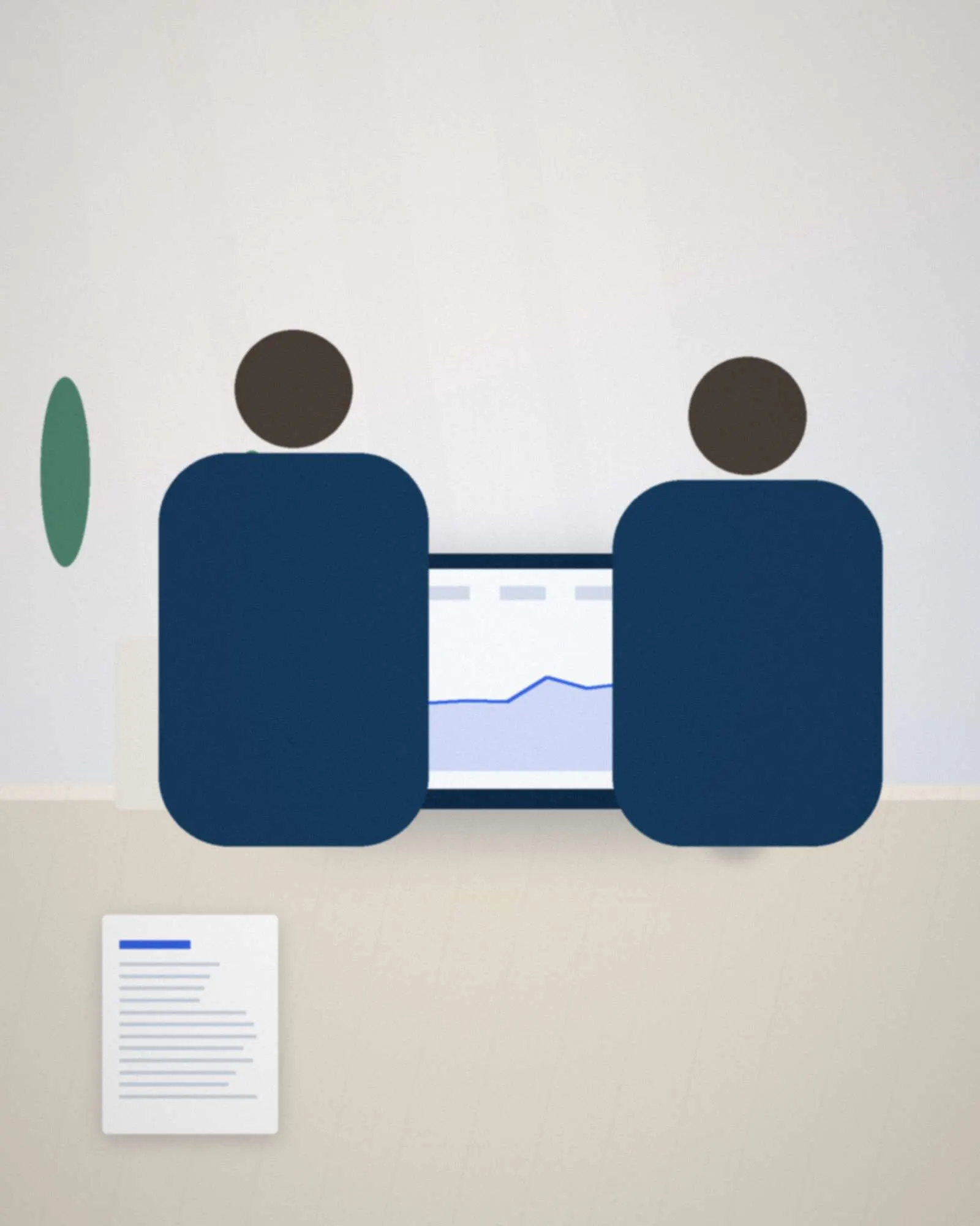 Aperçu du modèle de site Bilan — Courtier en assurances pour courtier en assurances