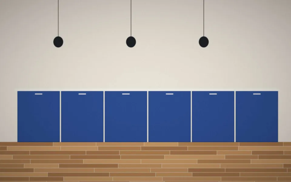Cuisine ouverte sur le séjour après rénovation